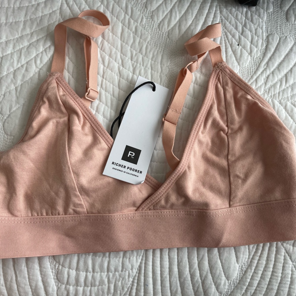 Richer Poorer pink bralette